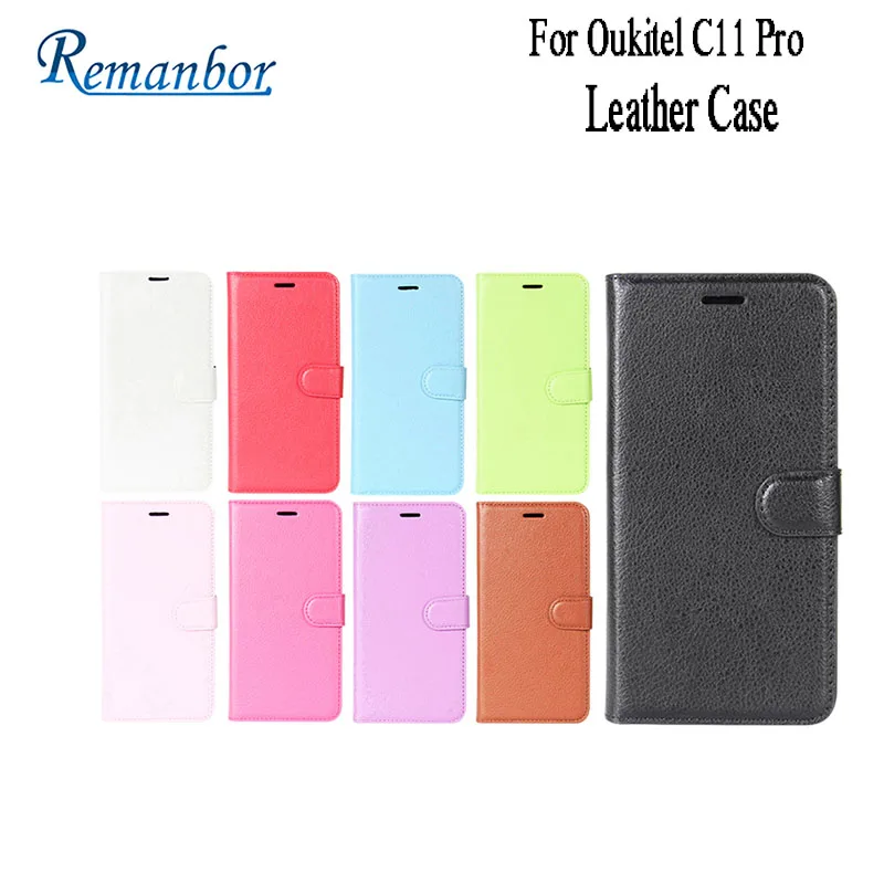 Кожаный чехол для Oukitel C11 Pro эксклюзивный телефона держатель кредитных карт