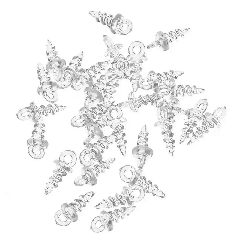 

30/50/100pcs Screw Swivel Rings Fishinghook Bait Screws Rings Hook Stops Carp Swivels Rings Fishing Tackle Chod Fishing Tools