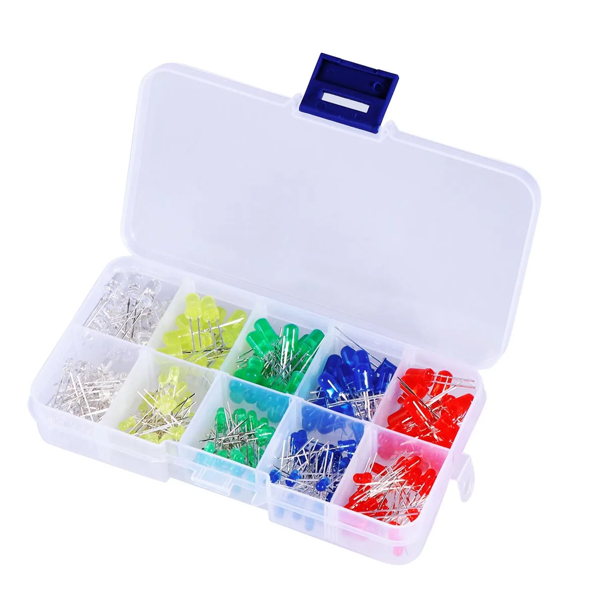 

250PCS/10Set LED Light Emitting Diode Suite Lamp Assortment Kit