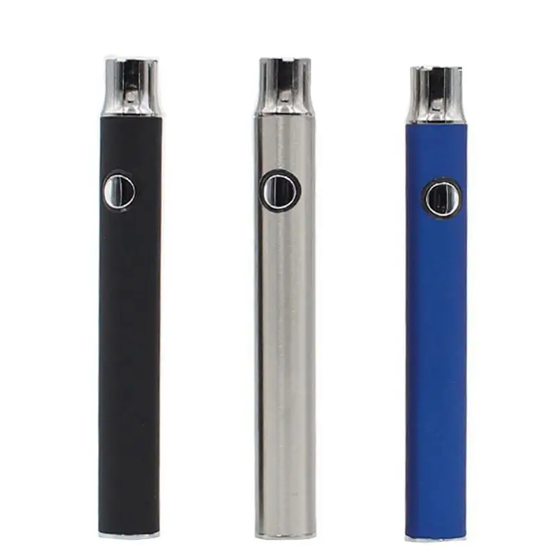 

New Pen Style CBD Preheat Push Button Battery With Variable Volt 2.4v 3.2v 4.1v & PreHeat Mode 510 Thread Portable Mini