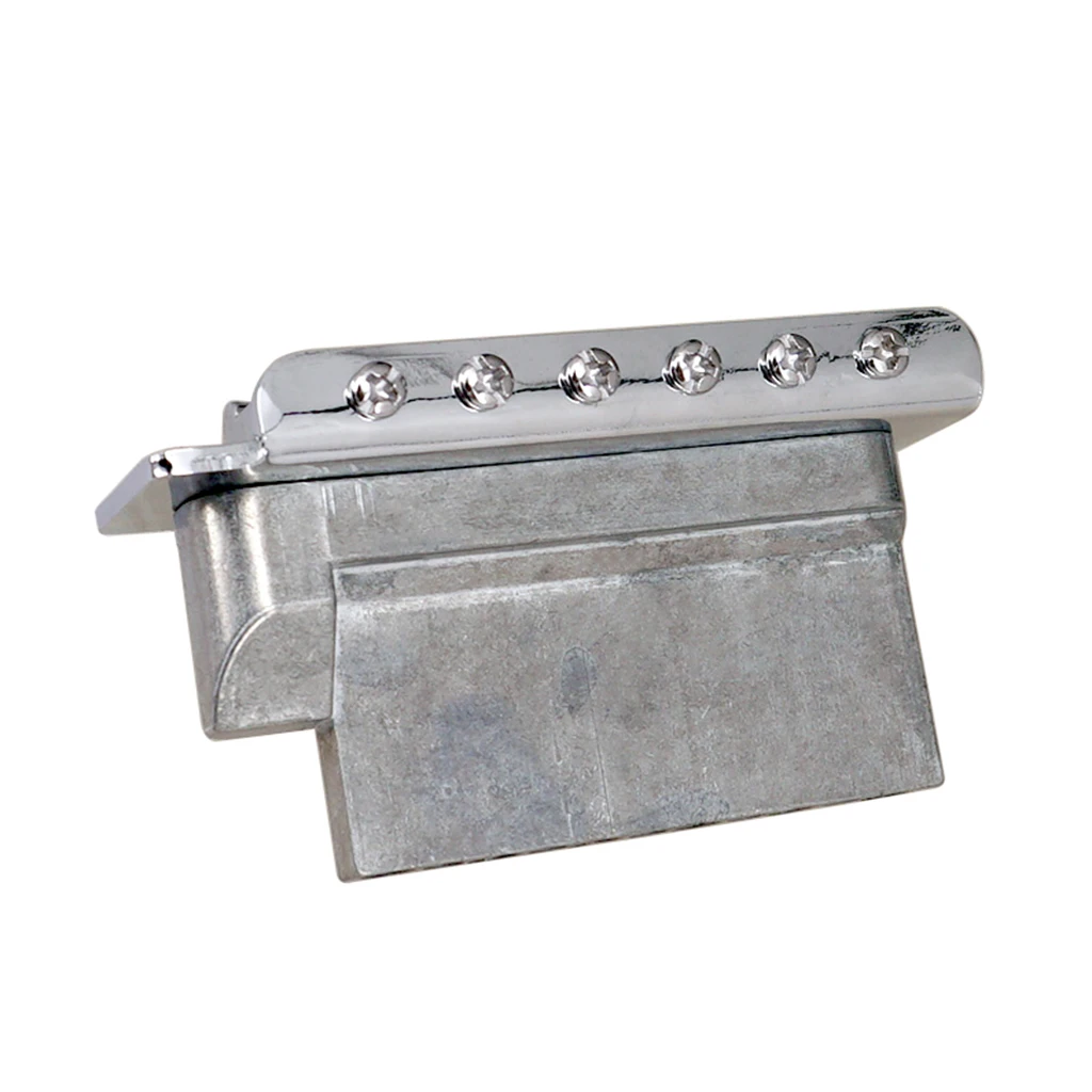 

Silver 6 String Left Handed Guitar Tremolo Bridge Assembly for ST SQ Guitar