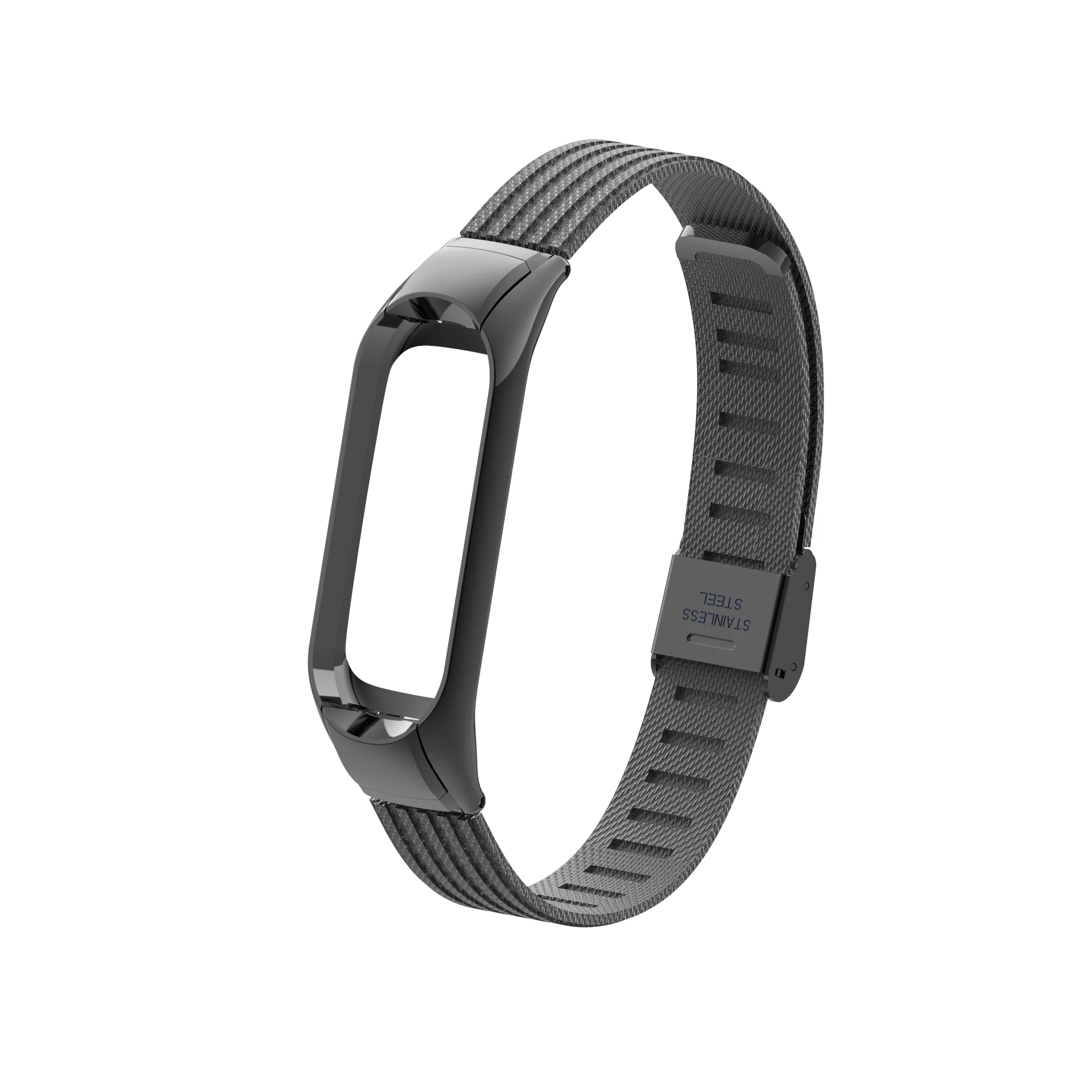 Новейший браслет Pulseira для Mi Band 3 ремешок без отверток из нержавеющей стали