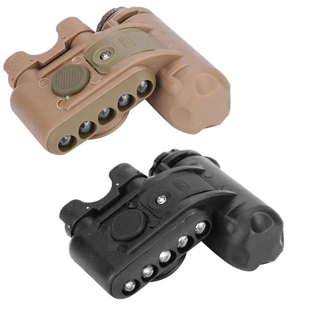 

Outdoor Hunting Helmet Light Tactic Military LED Helmet Flashlight Lamp Field Survival Signal Cap Lamp CS game Head Lamp