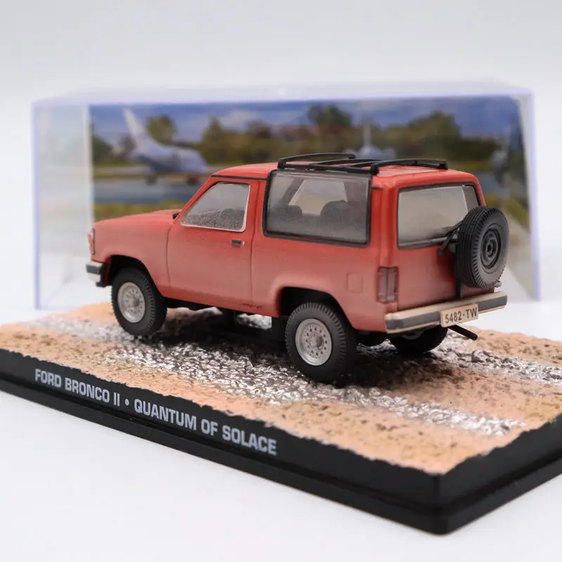 1:43 Scale For Ford JAMES BOND II 007 Quantum Of Solace Red Diecast Models Toys Car Gifts