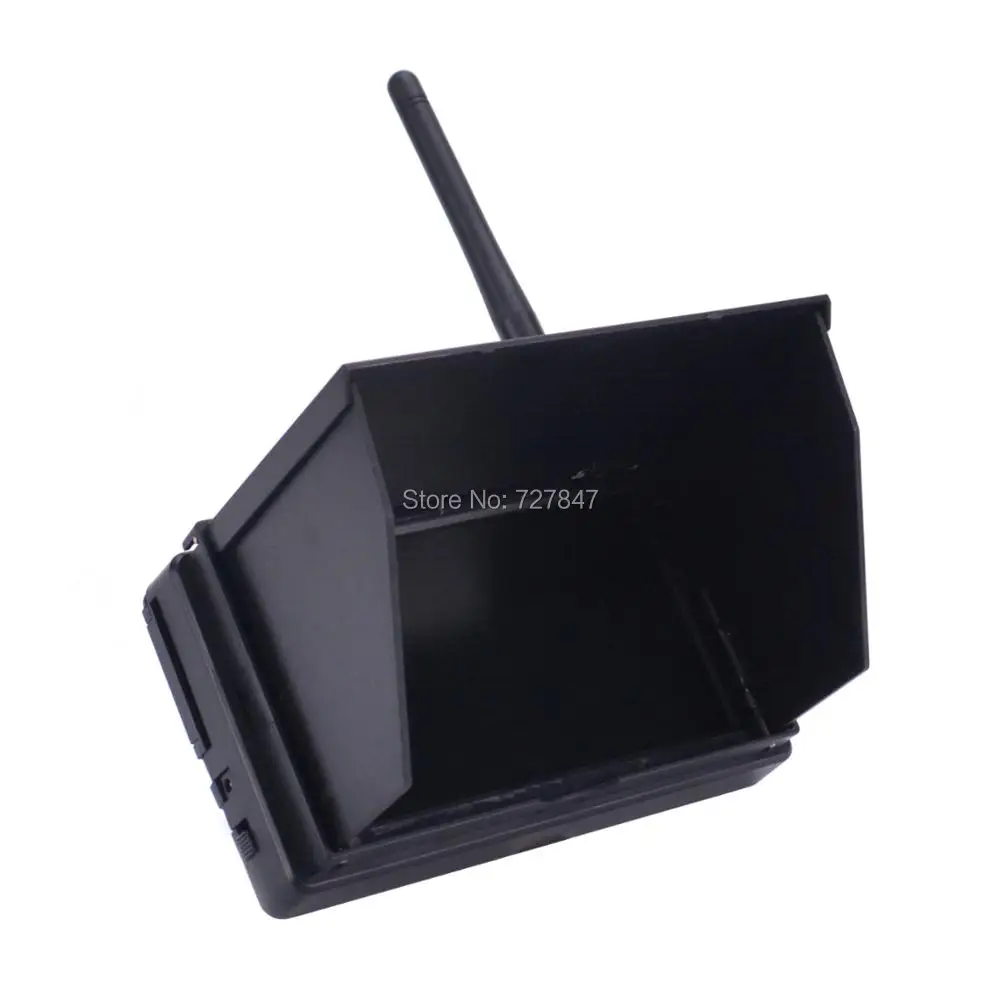 ЖК монитор ресивера NTSC/PAL 4 3 дюйма 5 8 ГГц 48 каналов 480x22 пикселей 16:9 автоматический