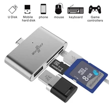 Usb type C кардридер USB C концентратор Thunderbolt 3 адаптер USB-C USB OTG TF SD Micro USB для Macbook Pro samsung S10 S9 S8 huawei