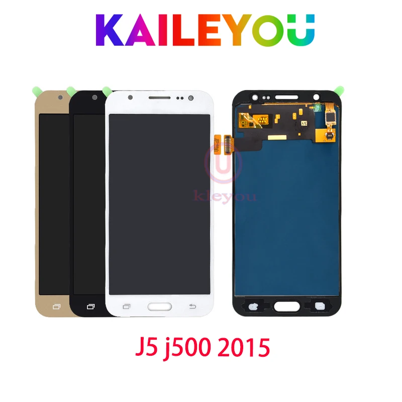 

J500 LCD For Samsung Galaxy J5 j500 2015 J500F Adjustable Backlight J500H J500FN J500M J500Y Touch Screen + LCD Display Assembly