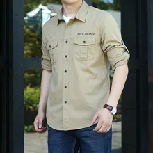 S-6XL размера плюс, тонкая рубашка с длинным рукавом для мужчин на открытом воздухе, для походов, занятий верховой ездой, свободная, дышащая, хлопковая, тактическая, военная, спортивная рубашка