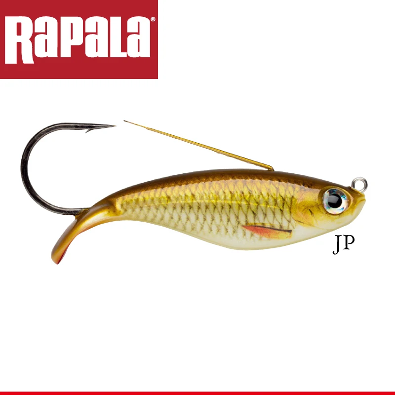 Rapala WEEDLESS SHAP WSD08 8 см/16 г жесткая качественная профессиональная приманка с одним крюком для литья и троллинга 3D BADY