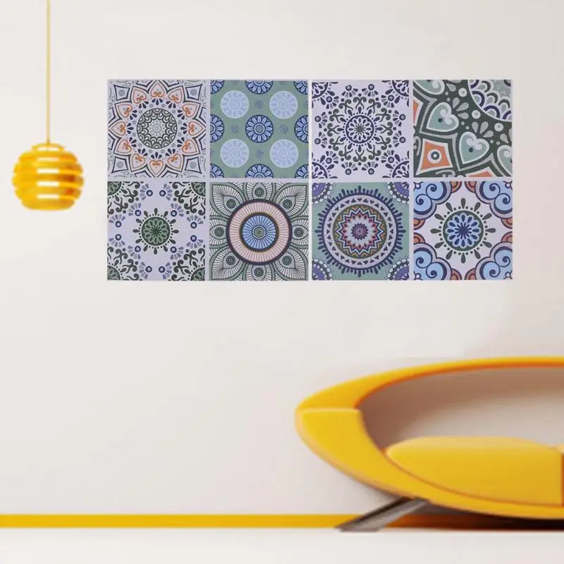 

Moroccan Style Geometric Gold Powder Removable Wall Stickers Home Decor Free DIY self-adhesive design easy to install