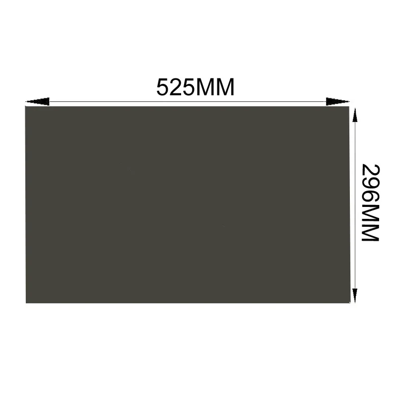 

10PCS/Lot New 23.6" 90degree 16:9 525MM*296MM LCD Polarizer Polarizing Film Sheet for LCD LED Screen