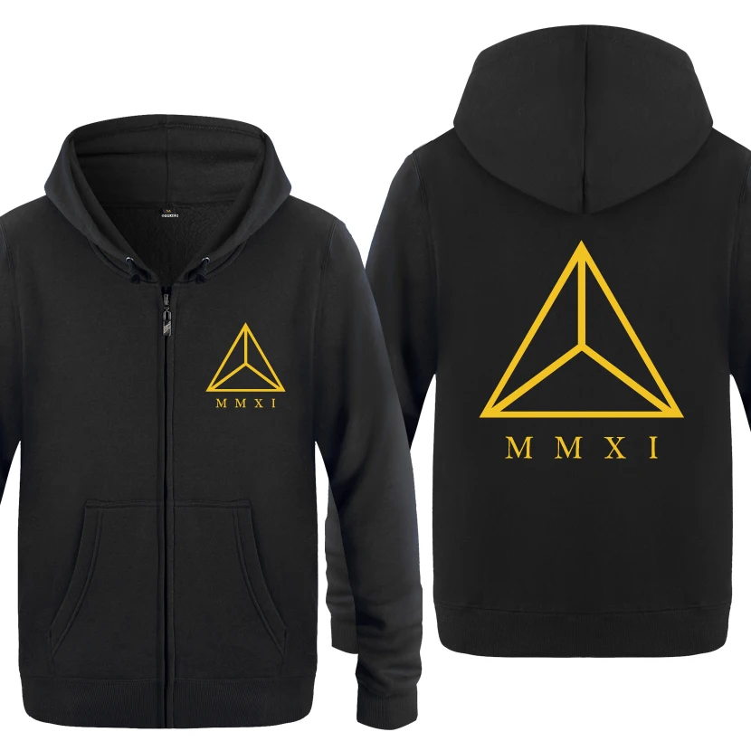 MMXI SWAG рок музыка толстовки для мужчин 2018 мужские флисовые кардиганы на молнии с