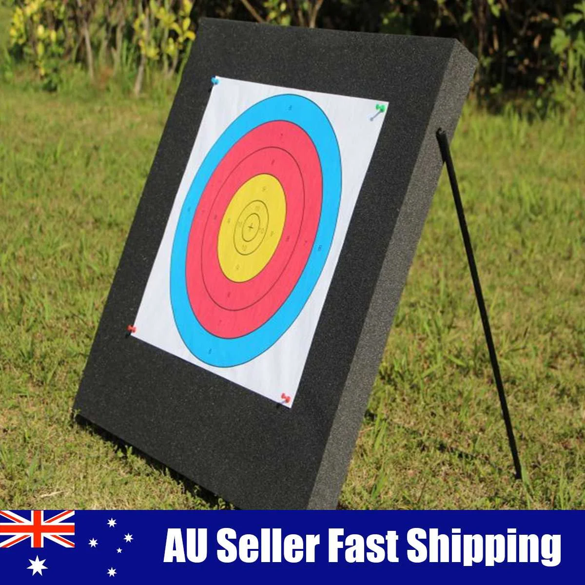 

60*60*5cm EVA Sponge y Target Shooting Equipment Dart Durability With 2pc Target Paper 4 Pins For Bow Training Practice