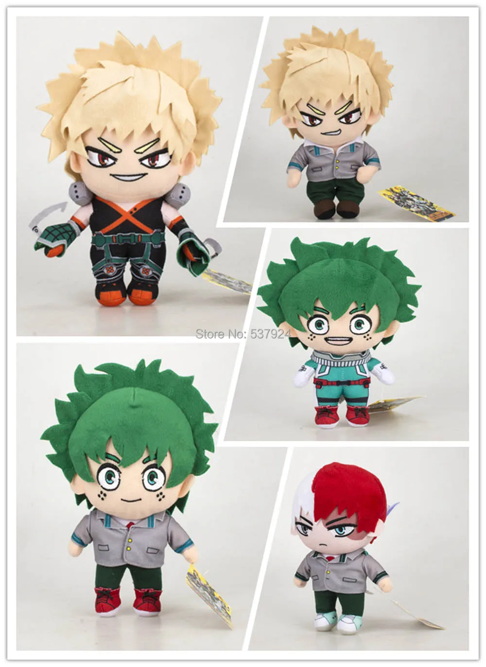 Новинка 10 шт. My Hero academic Midoriya Lzuku Bakugou Katsuki Todoroki Shoto 8 &quot20 см Подвеска плюшевая