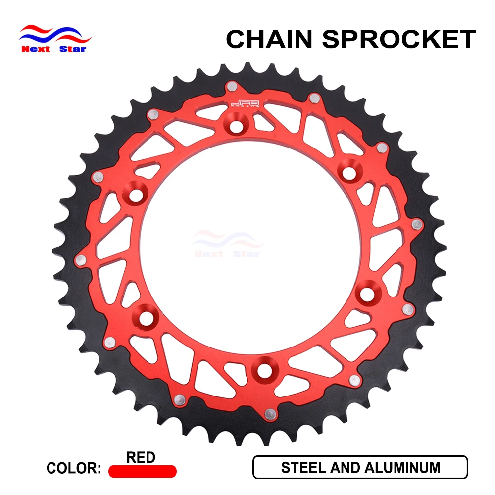 Мотоцикл 48T 47 т 50 цепная Звездочка для HUSQVARNA SMS CR WR WRE EC ECE ECF TC TE TXC SMS SMR Betamotor 125 250 350 445-630