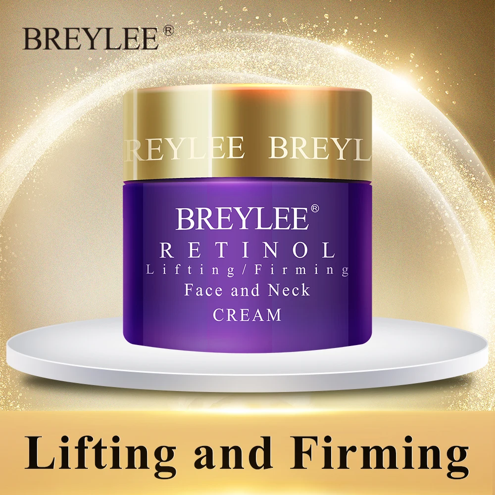 BREYLEE Retinol Firming Face Cream Lifting Neck Anti-aging Remove Wrinkles Night Day Cream Moisturizing Facial Serum Skin Care BREYLEE Retinol Firming Face Cream Lifting Neck Anti-aging Remove Wrinkles Night Day Cream Moisturizing Facial Serum Skin Care