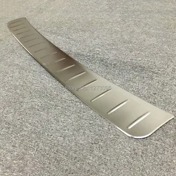 

For Nissan Leaf 2018 2019 Stainless Exterior Rear Bumper Protector Sill Trim Tail Trunk Guard Pedal Cover Car Styling Accessory
