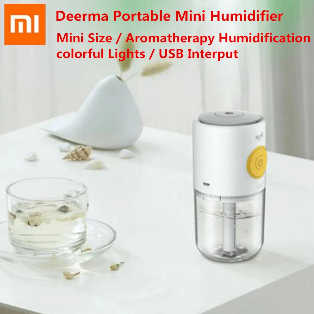 Xiaomi Youpin Deerma Mini USB увлажнитель воздуха Mute домашняя спальня переносной