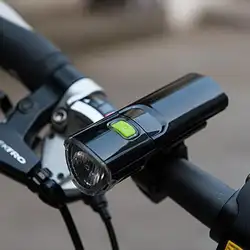 1 шт. светодио дный AAA Батарея энергии велосипед спереди фонарик головной свет черный факел фонарик велосипедов передний свет