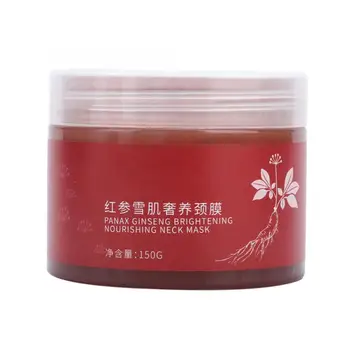 

150g Red Ginseng Neck Mask Firming Moisturizing Lighten Fine Lines Neck Essence Cream
