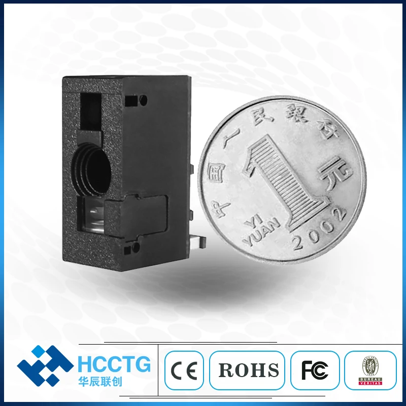 Мини высокое разрешение USB RS232 1D 2D qr код лазерный сканер штрих кода модуль для