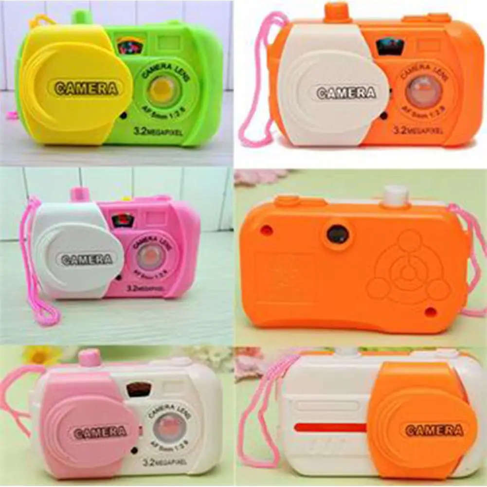 

Kids Children Baby Study Take Photo Educational Toy Animal Learning Camera Random Color