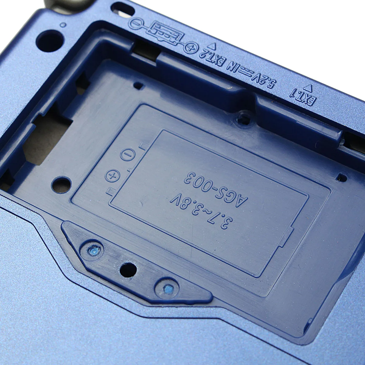 1 Set Blue For Gameboys Advance SP Replacement Case Full Housing Shell +Screen Cover+Tool For Nintendos For GBA SP
