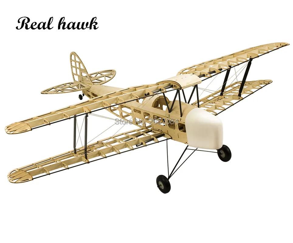 RC самолет лазерная резка самолетик из пробкового дерева комплект TigerMoth DH-82 рамка без крышки Модель Строительный комплект