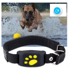 Gps-трекер для питомцев, собак, кошек, регулируемый ошейник, водонепроницаемый, для зарядки домашних животных, gps-трекеры для универсальных собак