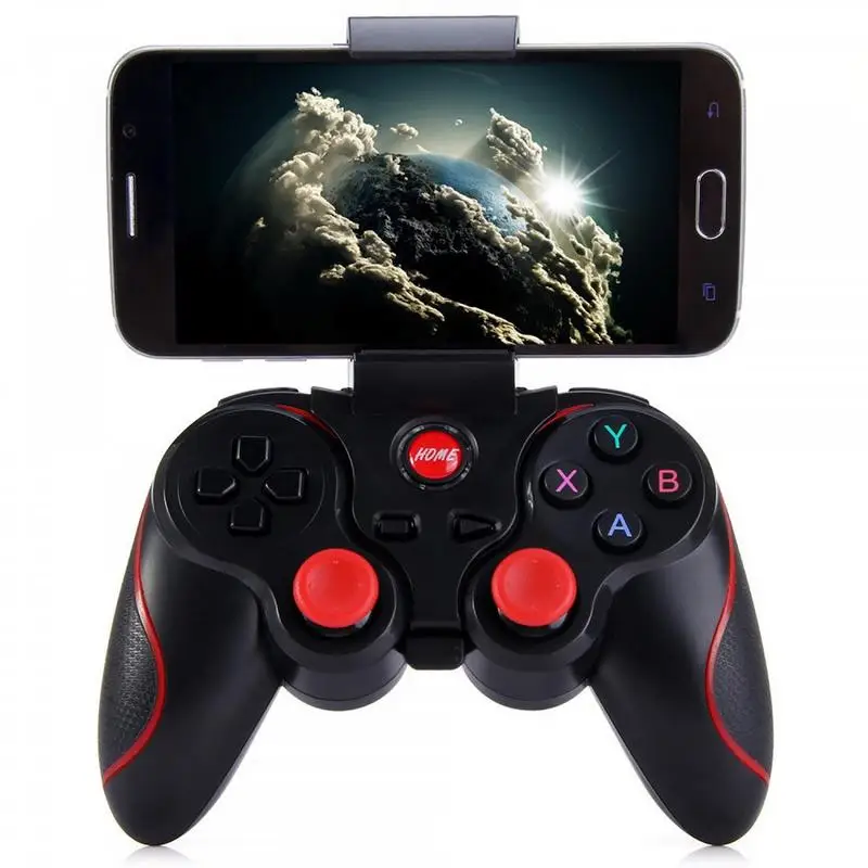 Bluetooth Wireless Gamepad Game Controller T3 Game Controller Joystick S600 STB S3VR For Android IOS Mobile Phones PC Game Hand