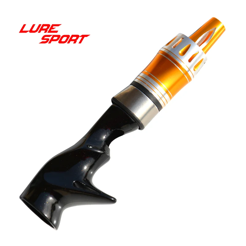 LURESPORT 2 шт. черная краска 16 ACS алюминиевая крышка с золотым отверстием стержень для