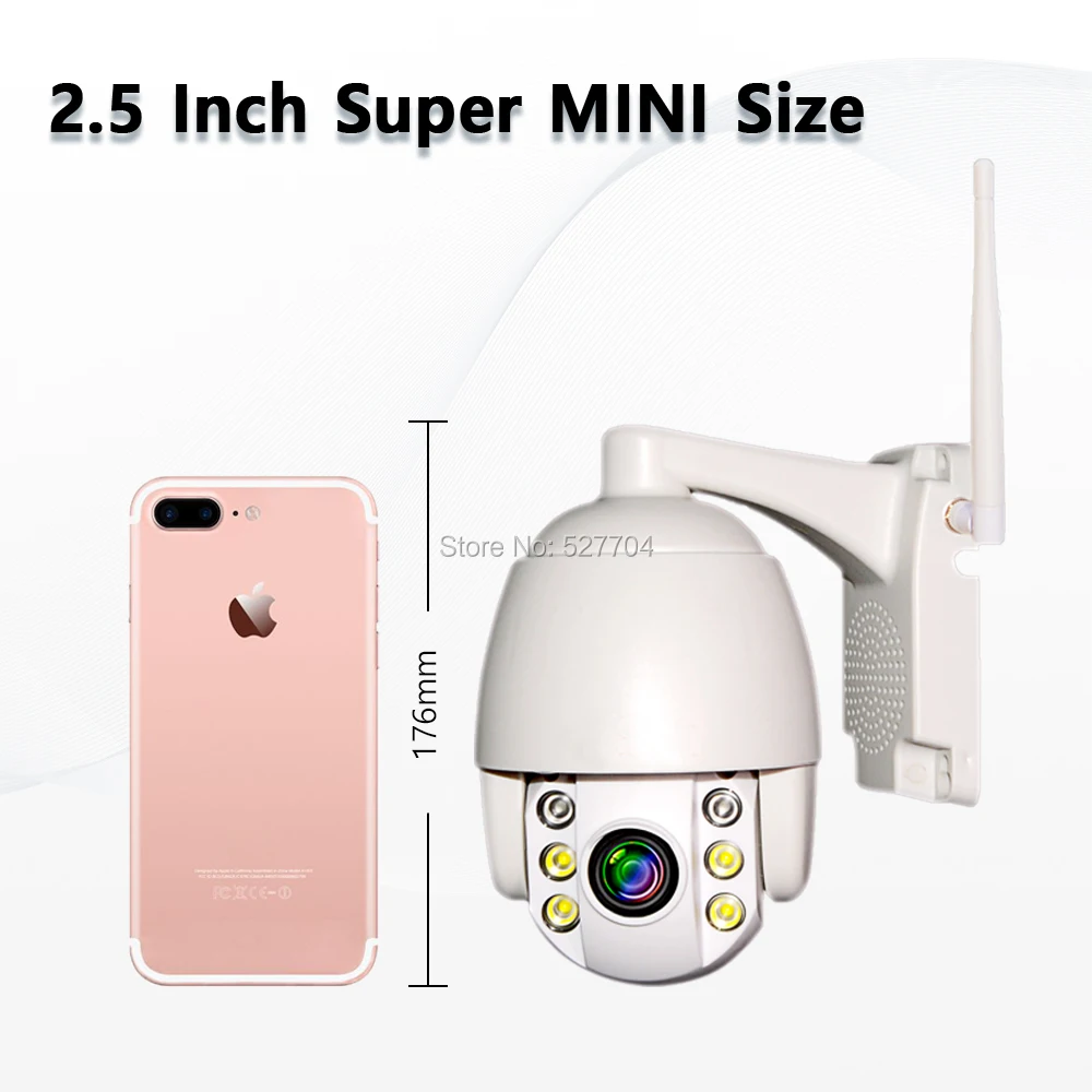 CCTV 2 5 дюймов Супер Мини Беспроводная ip камера 1080P HD интеллектуальная цветная