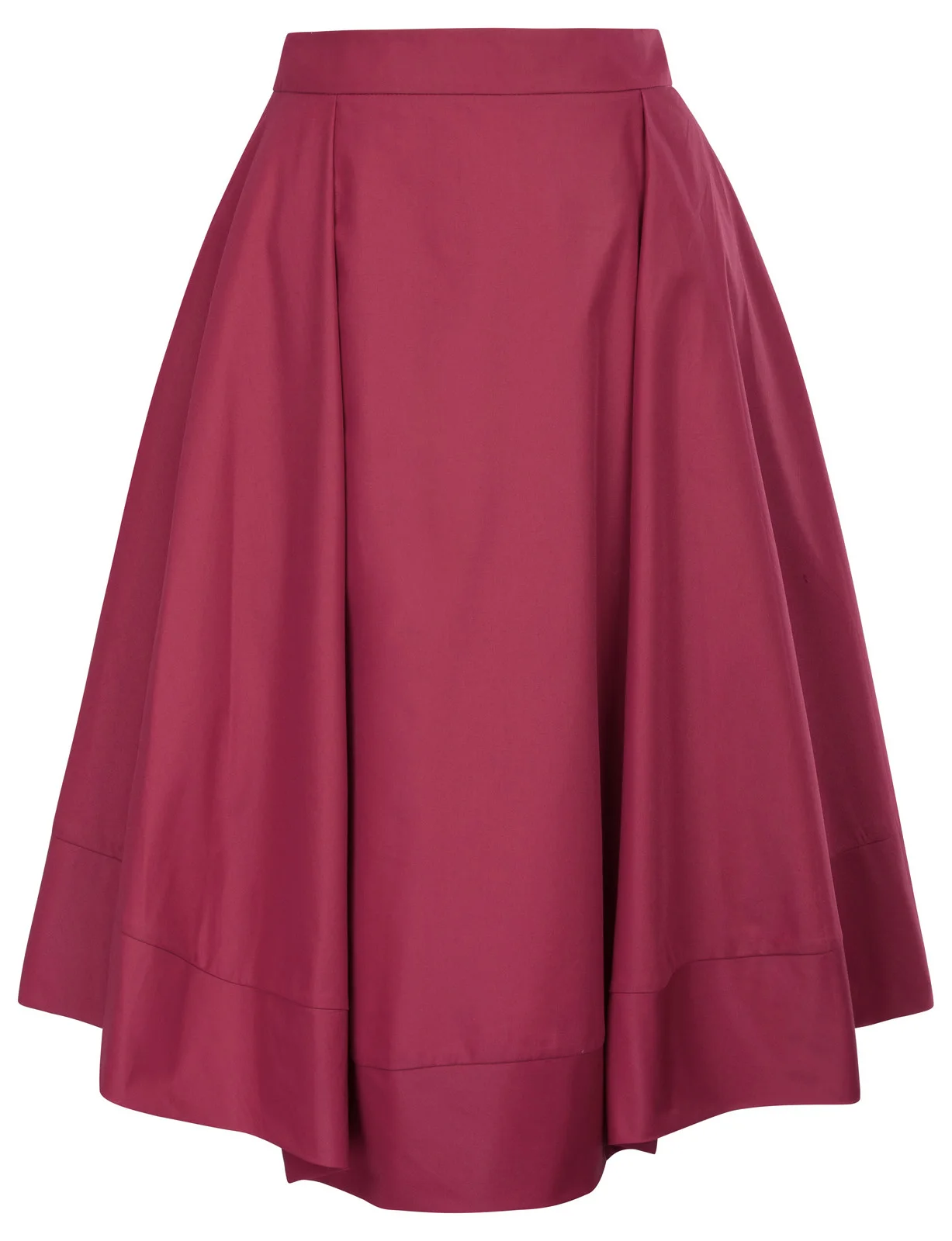 

Vintage Women Stretch High Waist Skater Flared Pleated Swing Long With Pockets Women Skirt Summer Low Price Promotion 2019