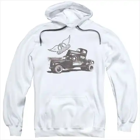 Aerosmith Pump Pull Over Hoodie Белый маленький|Мужские куртки| |