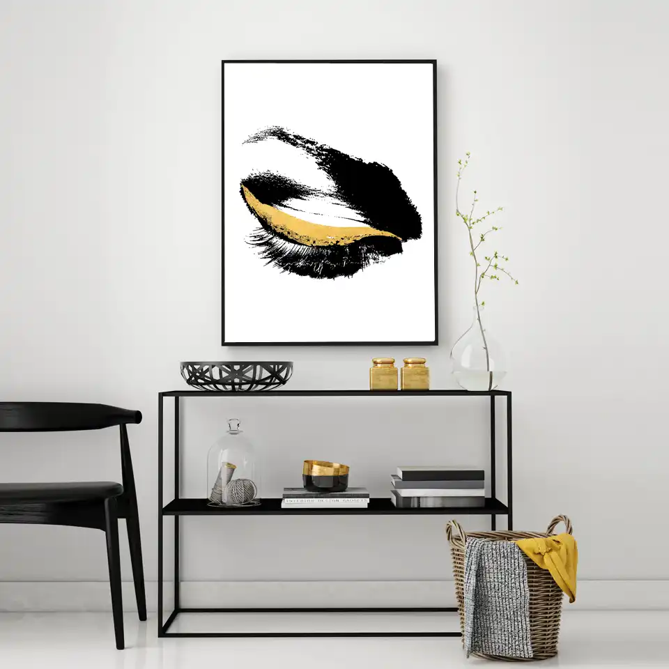 Poster De Glam Rock Arte Moderno Pintura En Lienzo Goldeneye Impresiones Para Pared Y Posteres Imagenes Para Pared Para Dormitorio De Ninas Decoracion Del Hogar Aliexpress