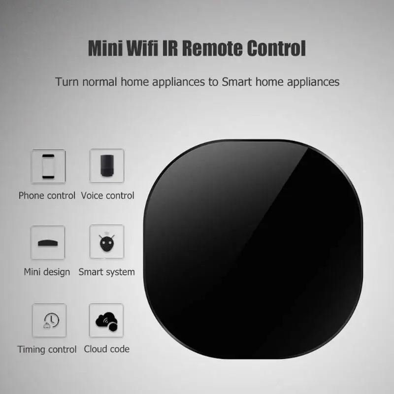 Мини Смарт переключатель WIFI беспроводной ИК инфракрасный голосовой пульт