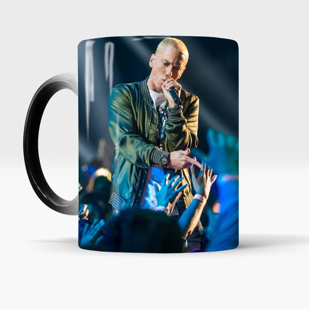 Волшебная керамическая кружка Eminem для чая молока и кофе горячая холодная