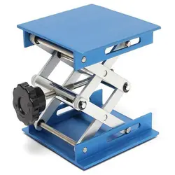 Регулируемый алюминиевый сплав лаборатория Lab-Lift подъемные платформы Jack платформа для Ножничного подъёмника/Складной подъемный стол Pad