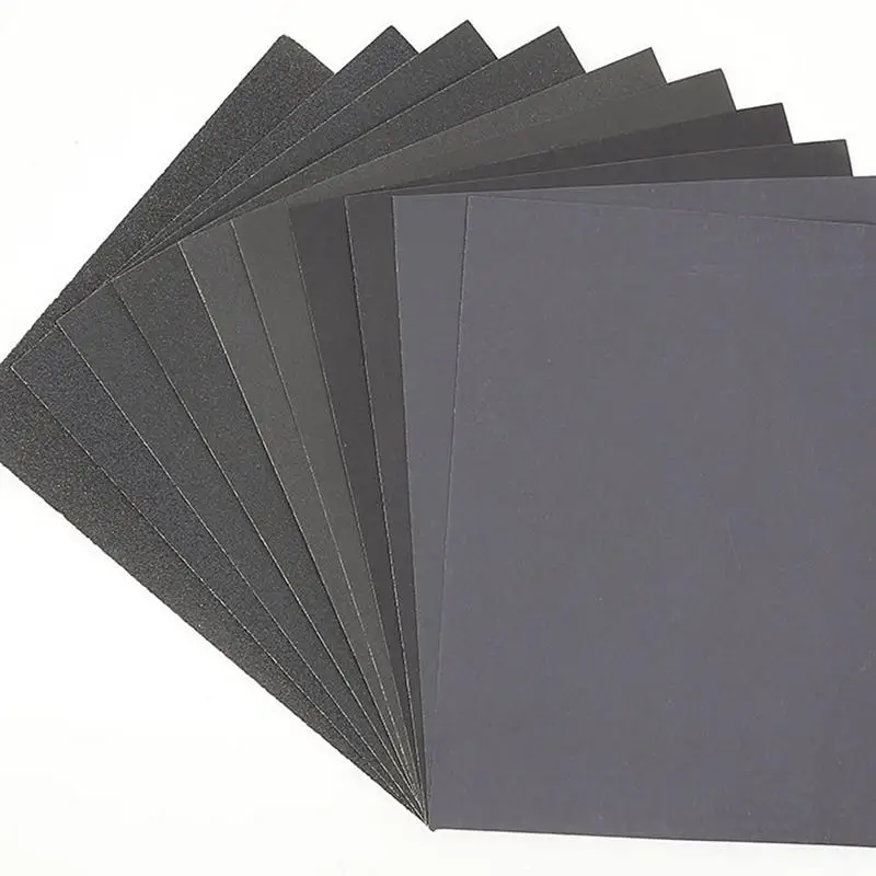 5pcs Superfine Sandpaper Brushed Water Sanding Paper Polishing Grinding