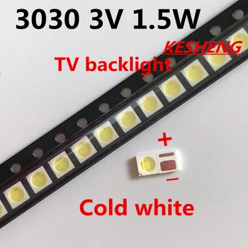 

AOT High Power LED Backlight 1.5W 3V 3030 94LM Cool White Backlit LCD Screen for TV Applications EMC 3030C-W3C3 200 PCS