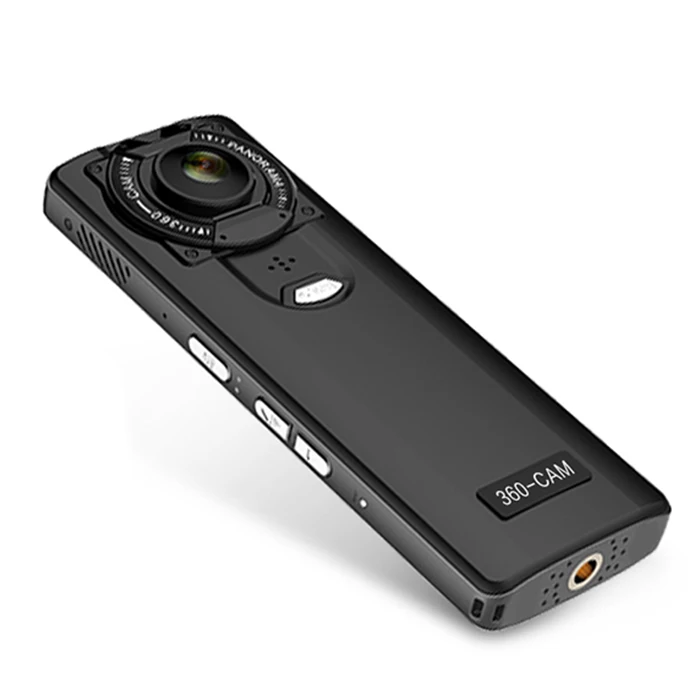 NEW Amkov VR 360 Handheld 4K WiFi 360 Degrees Panoramic Camera Dual HD Wide Angle Fisheye Lens