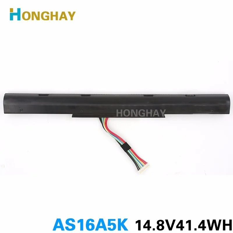 Аккумулятор HONGHAY AS16A5K для ноутбука acer Aspire E 15 series E5-575G-53VG E5-475G 523G 553G 573G 575G 774G AS16A7K AS16A8K