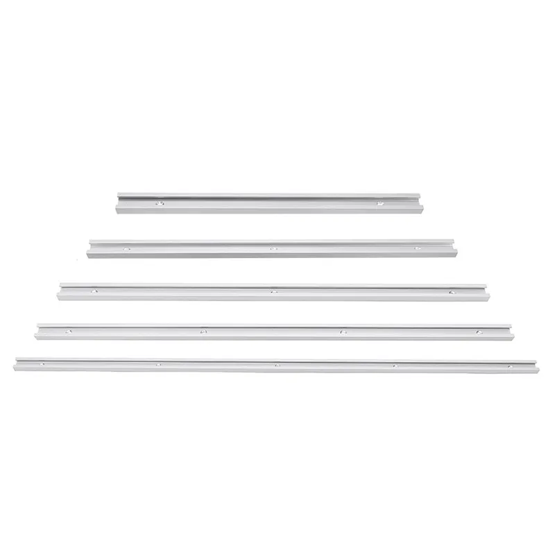 300-1220mm T-المسار T-فتحة ميتري المسار الرقصة T المسمار تركيبات فتحة 19x9.5mm لجدول رأى راوتر الجدول أداة نجارة