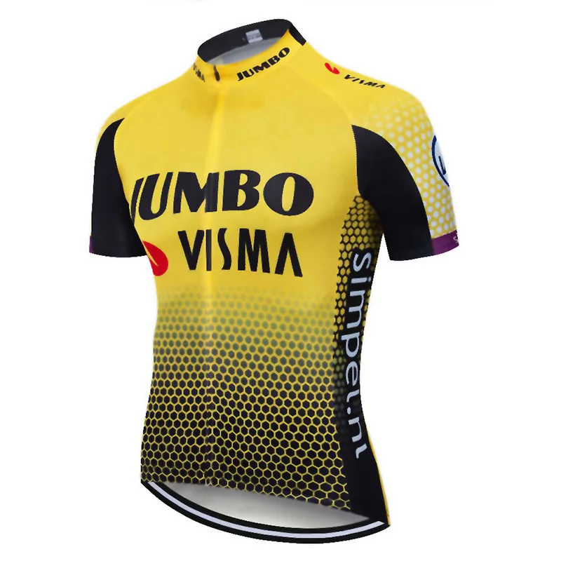 2019 برو فريق جامبو Visma الدراجات جيرسي مجموعة رجل دراجة مايوه Mtb سباق روبا Ciclismo الصيف هومبر Roupa الدراجة الملابس 2019 برو فريق جامبو Visma الدراجات جيرسي مجموعة رجل دراجة مايوه Mtb سباق روبا Ciclismo الصيف هومبر Roupa الدراجة الملابس
