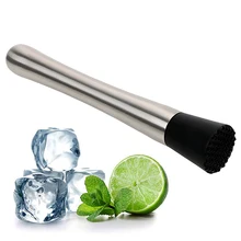 Swizzle Stick шейкер для коктейлей бармен инструменты металлические Masher аксессуары для вина из нержавеющей стали инструменты