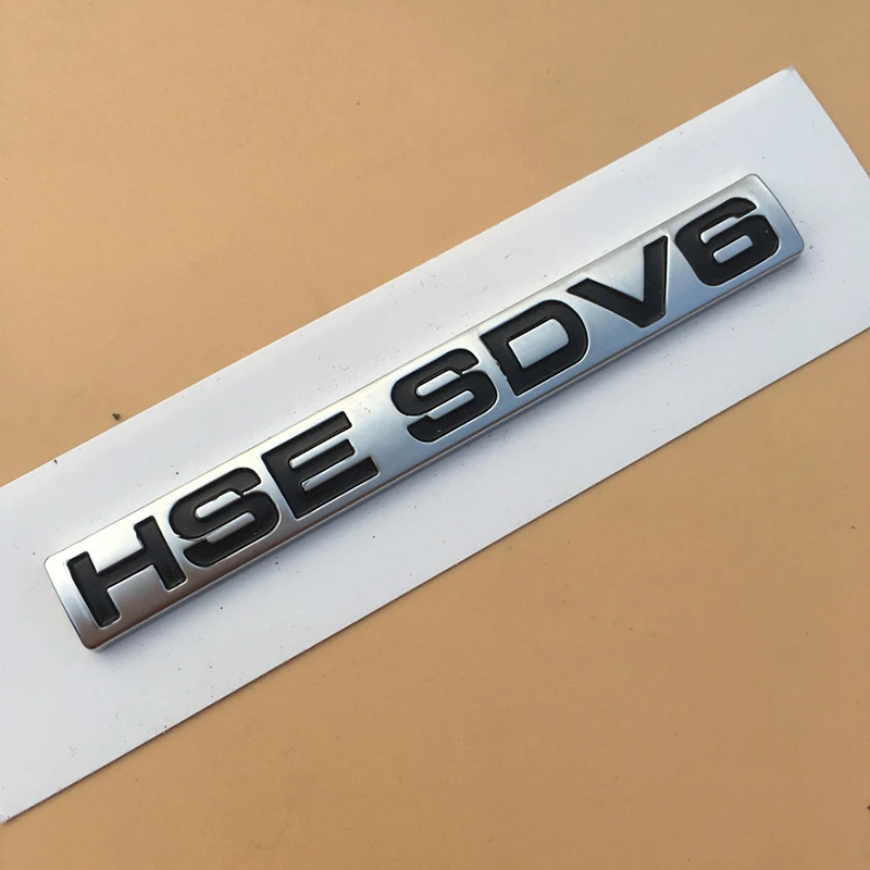 Спортивный HSE роскошный CV6 SDV6 SDV8 Si4 SV автобиография эмблема значок автостайлинг