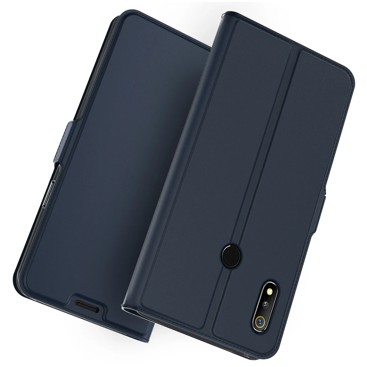 Чехол из искусственной кожи для Oppo Realme 3 OPPO F11 Pro с откидной крышкой и подставкой