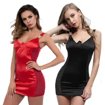 

Women Ladies Sexy Pop Nightwear Soft Nightdress Sleepshirt Lingerie Mini Dress