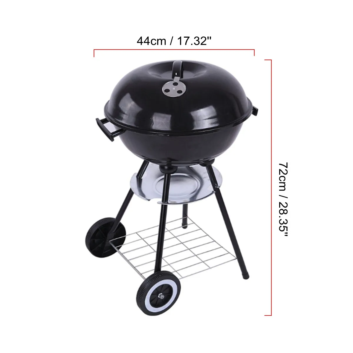 Preise Trolley 17   Metall Holzkohle BBQ Grill Pit Outdoor Camping Herd Garten Grill Werkzeuge BBQ Zubehör Kochen Werkzeuge Küche