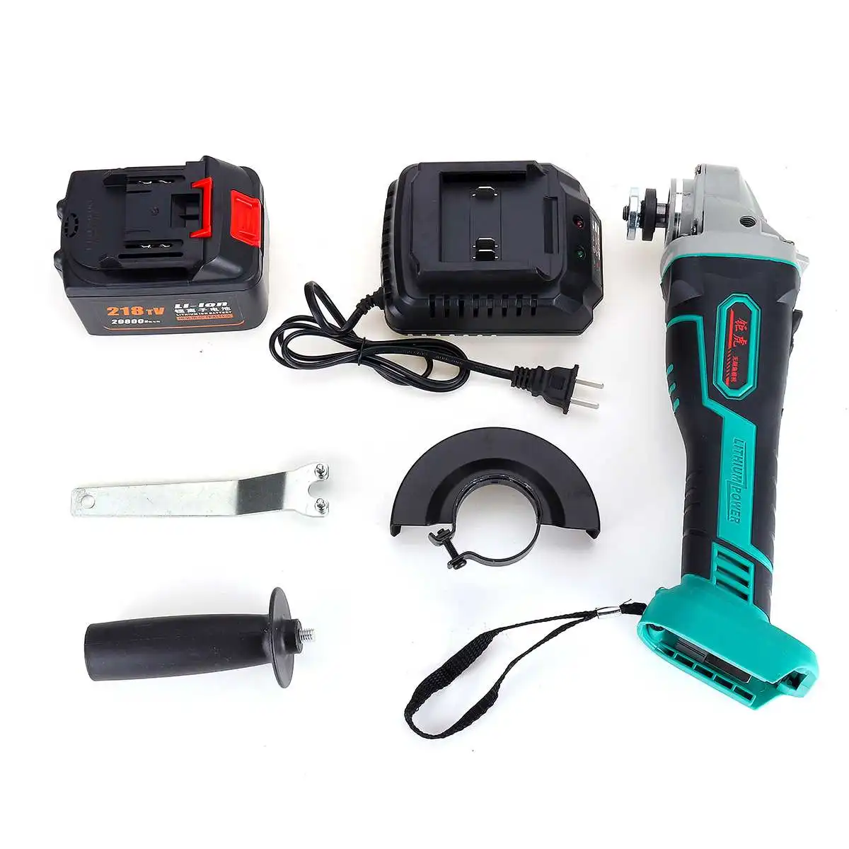 

Rechargeable 218TV 29800mah 600W Wireless Electric Angle Grinder Power Cutting Tool Li-ion Batter Bracket Polishing Grinder